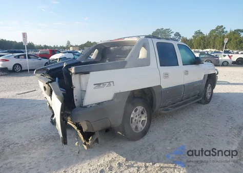 2002 Chevrolet Avalanche 1500 z USA, uszkodzony, nr VIN 3GNEK13T32G218919
